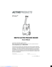 Active Products XE03 Owner's Manual
