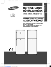 Samsung RT41E Owner's Instructions Manual