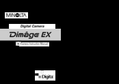 Minolta DIMAGE EX Instruction Manual