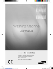 Samsung WD8702CJF User Manual