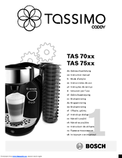 Bosch TASSIMO CADDY TAS 75xx Instruction Manual