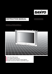 Sanyo CP28WF2 Instruction Manual