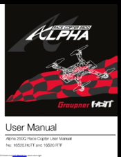 Alpha 250q race copter User Manual