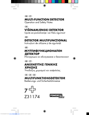 Powerfix Profi Z31174 Operation And Safety Notes