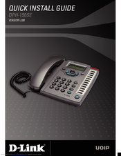 D-Link DPH-150SE Quick Installation Manual