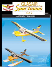 Seagull Models Glasair Sportsman G2-2 Assembly Manual