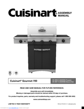 Cuisinart G52505 Assembly Manual