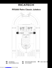 Ricatech RR3000 Retro Classic User Manual