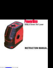 Powerline S5BLG Instruction Manual