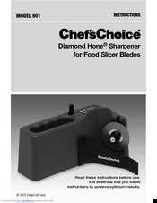 Edge Craft Diamond Hone 601 Instructions Manual