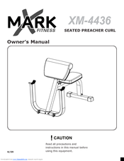 Mark Fitness XM-4436 Owner's Manual