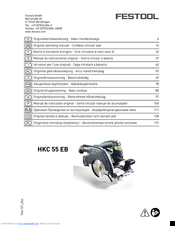 Festool HKC 55 EB Original Operating Manual