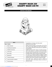 Clay Paky C61378 Instruction Manual