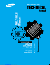 Samsung WALL MOUNTED TYPE Technical Manual