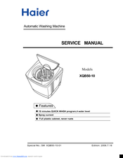 Haier XQB50-10 Service Manual