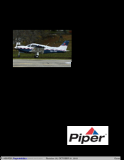 Piper Arrow PA-28R-201 Pilot Operating Handbook