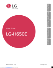 LG H650E User Manual