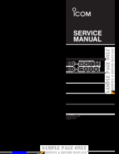 Icom Id E0 Manuals Manualslib