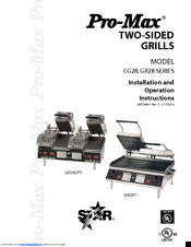 Pro-Max GR28 SERIES Installation And Operation Instructions Manual