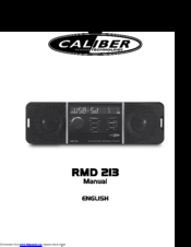 Caliber RMD 213 Manual