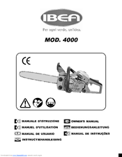 IBEA 3900 Owner's Manual