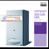 Heatline compact S24S Installation, Servicing  & User Instructions