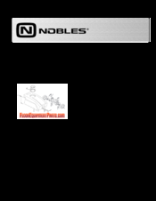 Nobles SpeedGleam Operator And Parts Manual