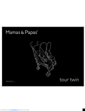 Mamas & Papas tour twin Manual