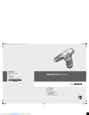 Bosch 8 V-LIQ Professional Original Instructions Manual