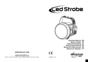 JB Systems Led Strobe Operation Manual