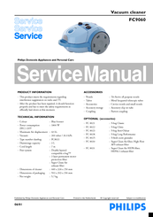Philips FC9060 Service Manual