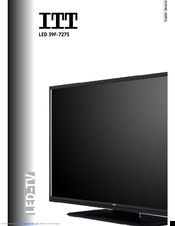 ITT LED 39F-7275 Manual