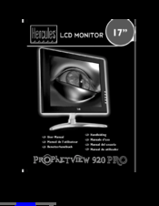 Hercules Prophetview 920 Pro User Manual