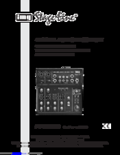 Stageline MMX-3USB Instruction Manual