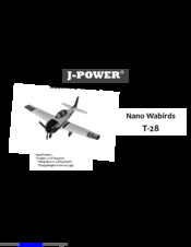 J-Power Nano Warbirds T-28 Assembly And Operating Manual