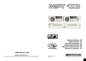 JB Systems MPT 100 Operation Manual