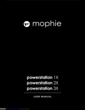 Mophie powerstation 3X User Manual