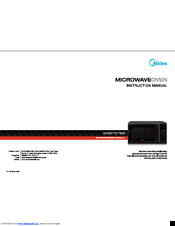 Midea EG820CTB-PM0E Instruction Manual