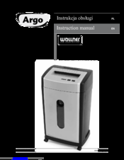 Argo FX418D Instruction Manual