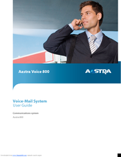 Aastra VOICE 800 User Manual