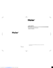 Haier HL32LE2 Owner's Manual