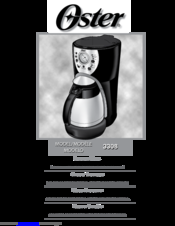 Oster 3308 Manuals | ManualsLib