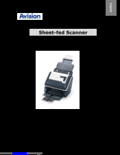 Avision FL-1213H Getting Started Manual