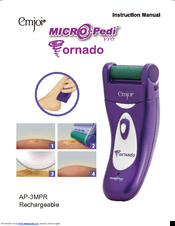 Emjoi MICRO-PEDI PRO TORNADO Instruction Manual