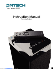 DMTech BTi80 Instruction Manual