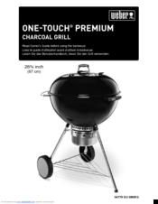 Weber one-touch premium Owner's Manual