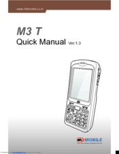 M3 Mobile M3 T Quick Manual