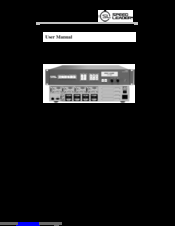 SPEED LEADER LVP8000 User Manual