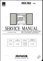 Aiwa NSX-R82 Service Manual
