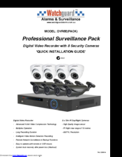 Watchguard DVR8E(PACK) Quick Installation Manual